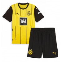 Echipament fotbal Borussia Dortmund Emre Can #23 Tricou Acasa 2024-25 pentru copii maneca scurta (+ Pantaloni scurti)